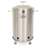 Asador Barril Marte Mediano 100% Acero Inoxidable