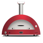 HORNO ALFA FORNI MODERNO 5 PIZZE HIBRIDO ROJO ANTIGUO