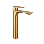 MONOCONTROL LAVAMANOS ALTO BERLIN BRUSHED GOLDEN
