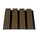 Paneles WPC Exterior Waga Miel Black