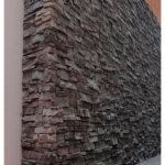 Concreto Arquitectónico Para Pared Estilo Fachaleta Tungurahua 10x20/30/50 Gris