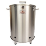 Asador Barril Jupiter Gigante 100% Acero Inoxidable